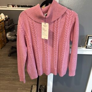 Cabo blush turtleneck